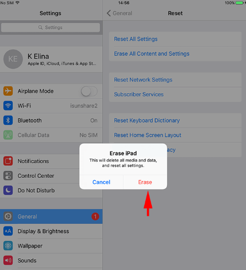 How do i reset my ipad to Factory Settings?