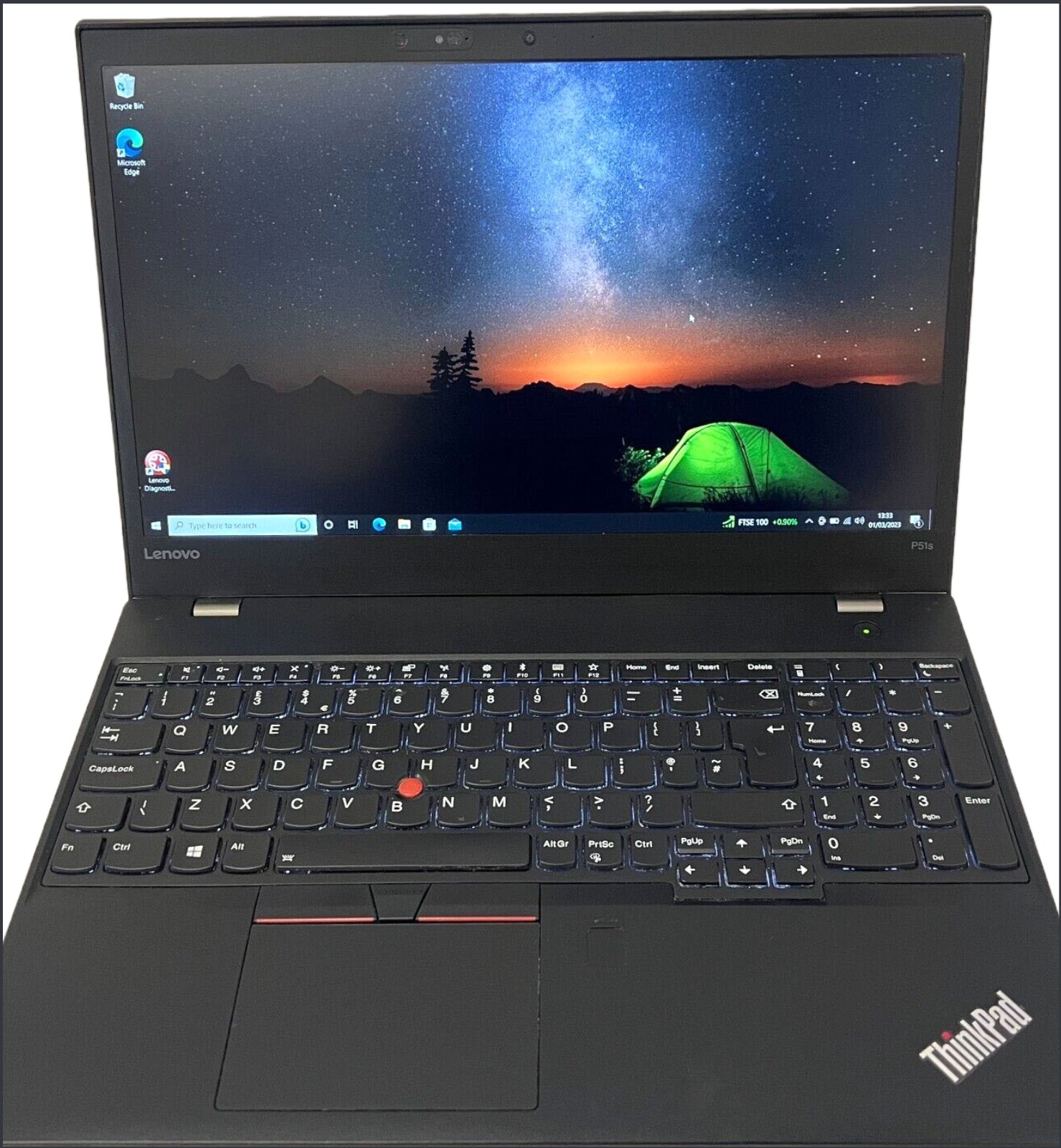 Lenovo ThinkPad P51s laptop Core i7-7600U Turbo 3.9Ghz 16GB